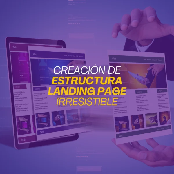 Plantilla Prompt: Creación de Estructura Landing Page Irresistible